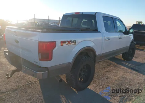 2018 Ford F-150 Lariat z USA, uszkodzony, nr VIN 1FTEW1EP3JKC21968